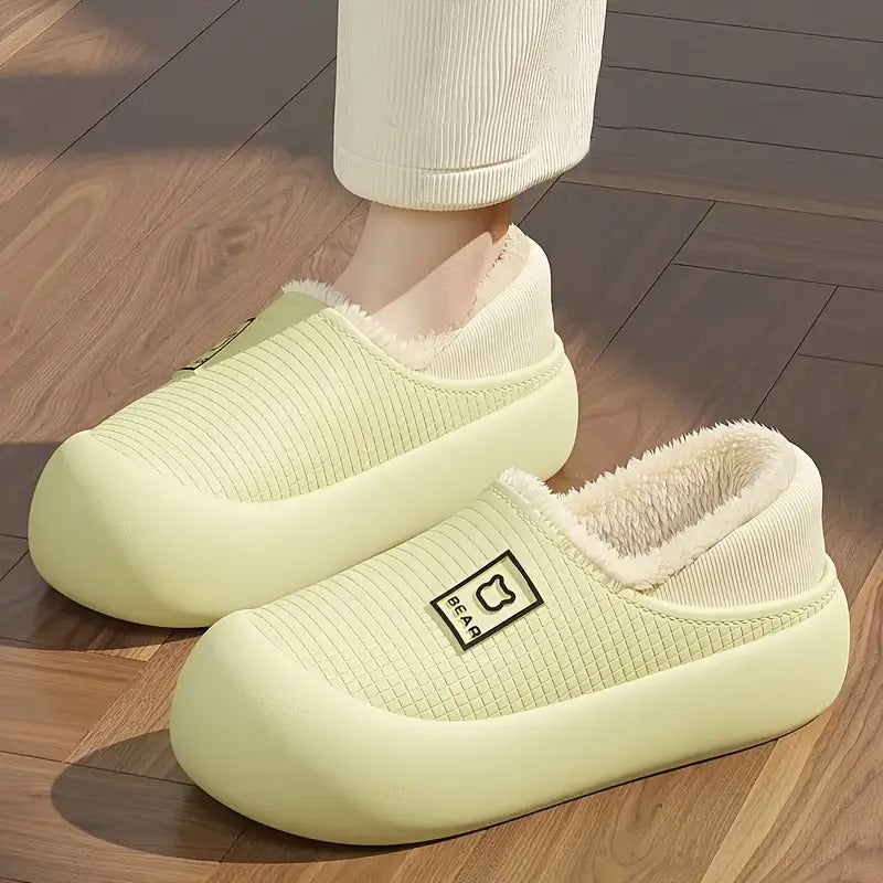 Women'S Winter Slippers - Non-Slip Sole, Soft Fleece Lining, Cushioned EVA Sole