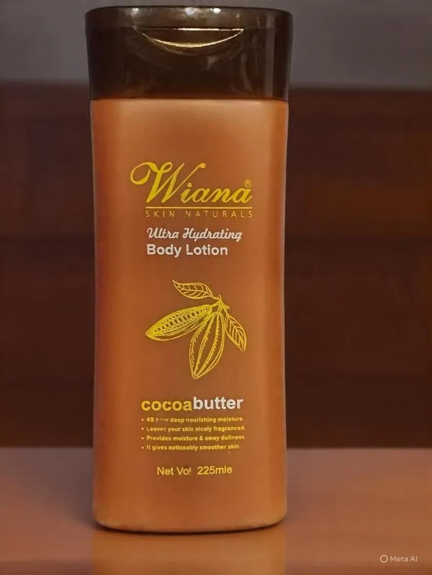 Wiana Cocoa Butter Hydrating Body Lotion – 120ml | Deep Nourishment for All Skin Types
