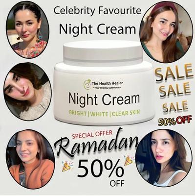 Whitening & Brightening Night Cream – Radiant Skin While You Sleep