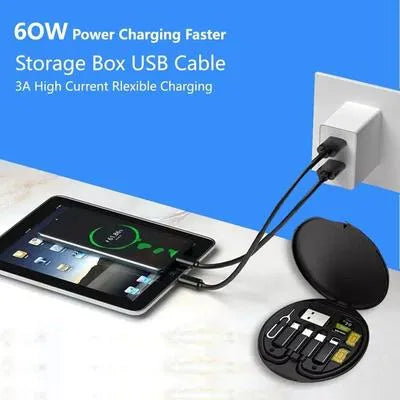 5-in-1 60W Fast Charging Data Cable Set