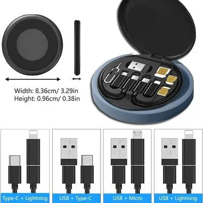 5-in-1 60W Fast Charging Data Cable Set