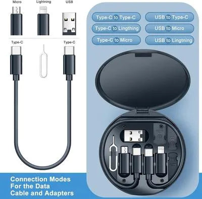 5-in-1 60W Fast Charging Data Cable Set