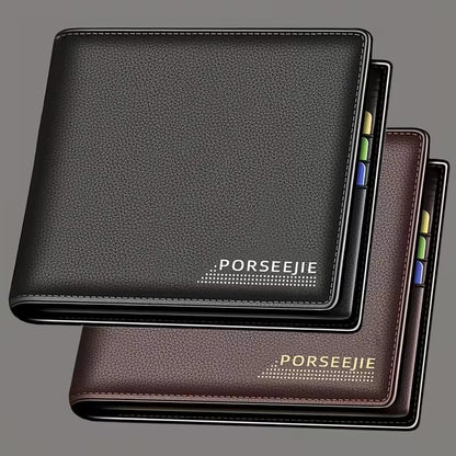 Men’s Minimalist Travel Wallet – Slim, Spacious & Stylish Gift