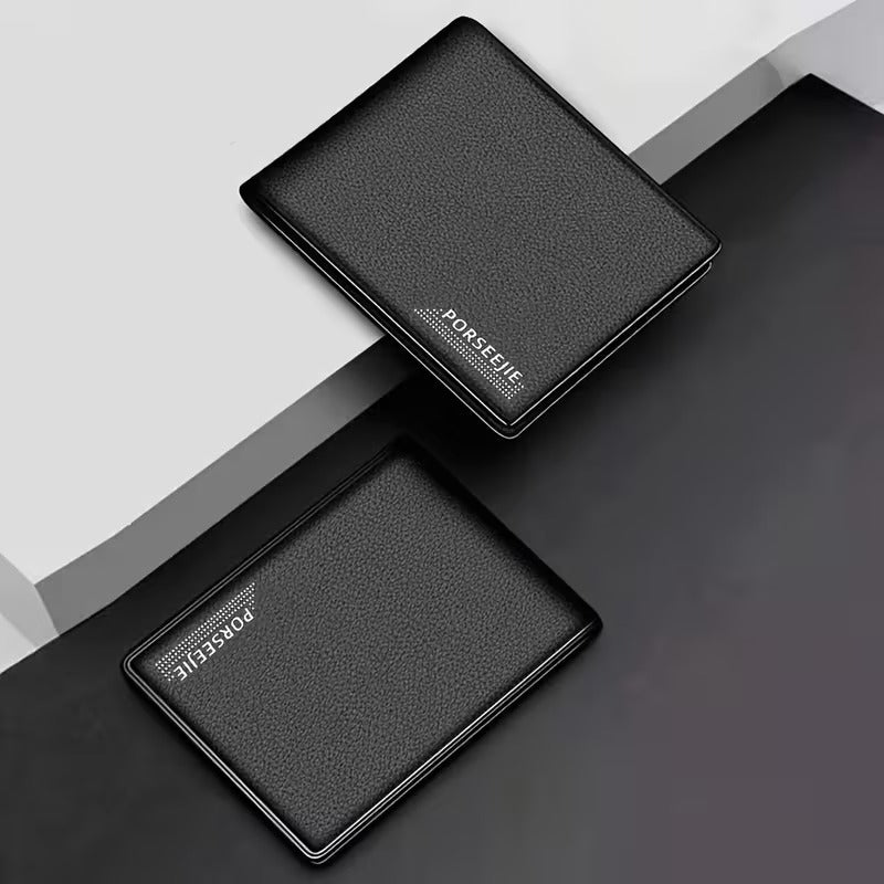 Men’s Minimalist Travel Wallet – Slim, Spacious & Stylish Gift