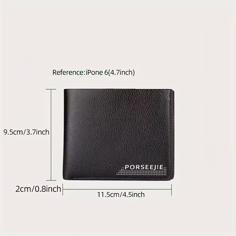 Men’s Minimalist Travel Wallet – Slim, Spacious & Stylish Gift