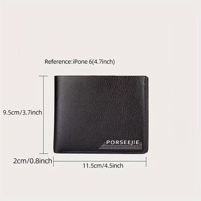 Men’s Minimalist Travel Wallet – Slim, Spacious & Stylish Gift