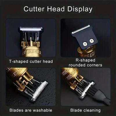 Rechargeable Hair Trimmer – Professional Hair Cutting Machine for Men